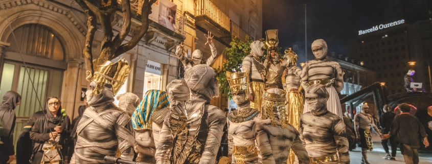 halloween pasacalle ourense desfile performance